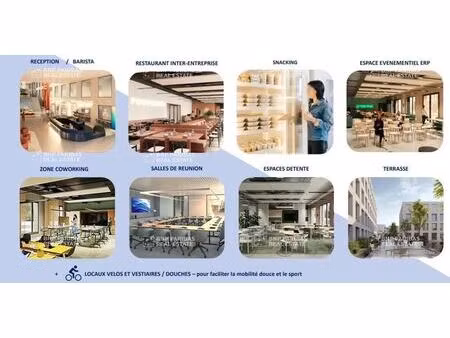 location bureaux 285 m² à 15 798 m²