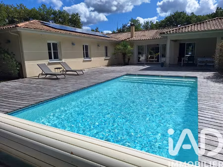 vente maison piscine à sainte-hélène (33480) : à vendre piscine / 250m² sainte-hélène