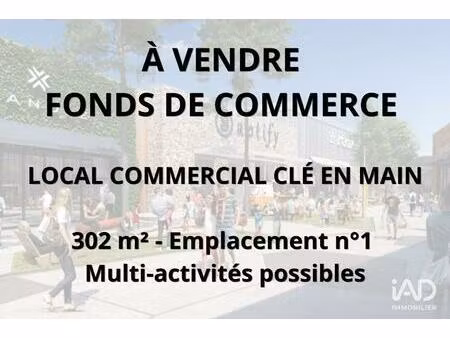 vente boutique/local commercial 302 m²