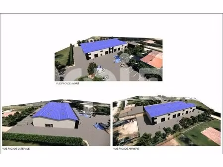 location commerce 260 m²