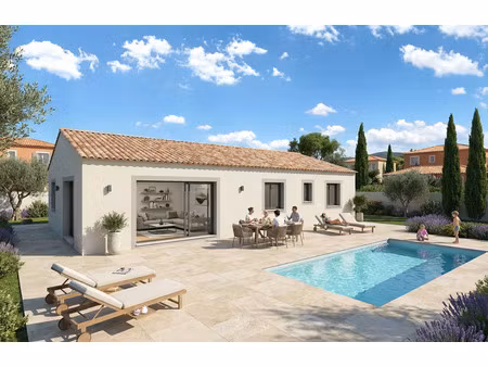 vente maison neuf 4 pièces 90m2 néoules - 352000 € - surface privée