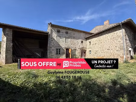vente maison 8 pièces 380 m² la chapelle-en-lafaye (42380)