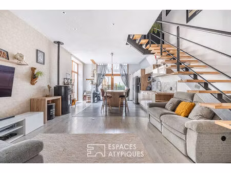 appartement triplex de caractère au sein d'une copropriété historique