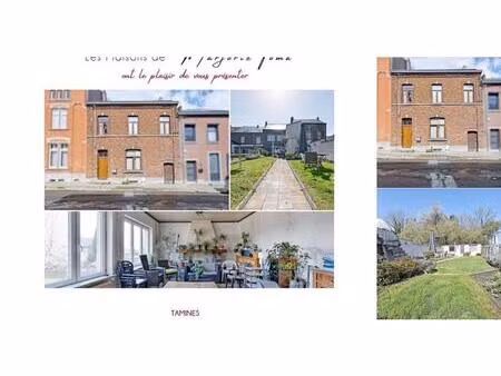 maison à vendre à rue notre dame 16 tamines (vbe04190)