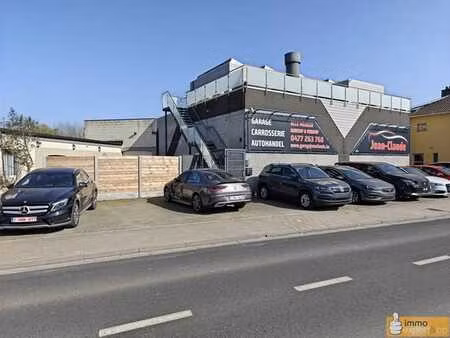 roosdaal : atelier / carrosserie idéalement situé et entière