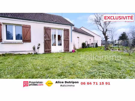vente maison 2 pièces 54 m² pleurs (51230)