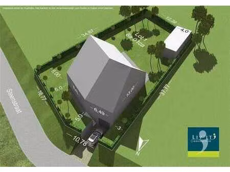 bouwgrond (8a 01ca) voor open bebouwing