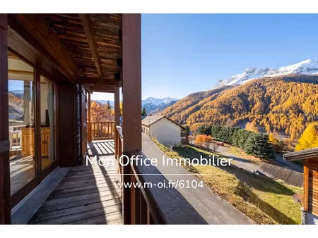 vente chalet 8 pièces 144 m² à molines-en-queyras (05350)  556 000 €