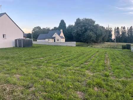 vente terrain 534 m² pluméliau-bieuzy (56310)
