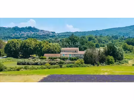 propriété avec piscine bonnieux (84)