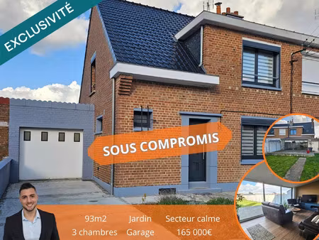vente maison 6 pièces 95 m² neuville-sur-escaut (59293)