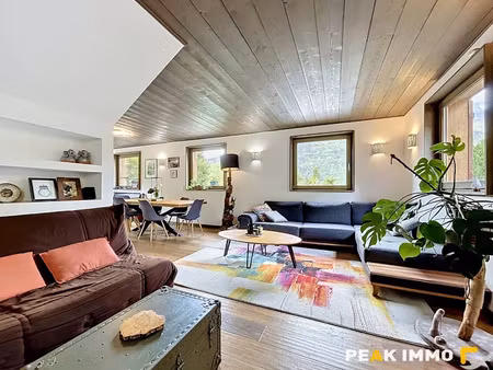 vente chalet 5 pièces 150 m² à les houches (74310)  1 100 000 €