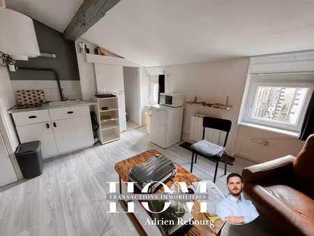 vente appartement 1 pièce 19 m² à clermont-ferrand (63000)  61 500 €
