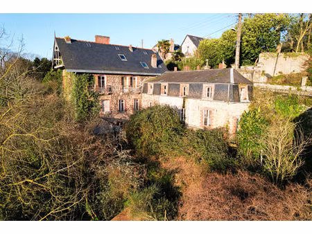 rare : dinan quartier résidentiel  a rénover ce projet atypique et exceptionnel  jardin pr