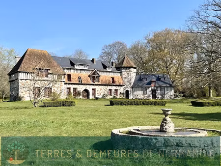 vente manoir 10 pièces 256 m² à bourg-achard (27310)  1 589 000 €