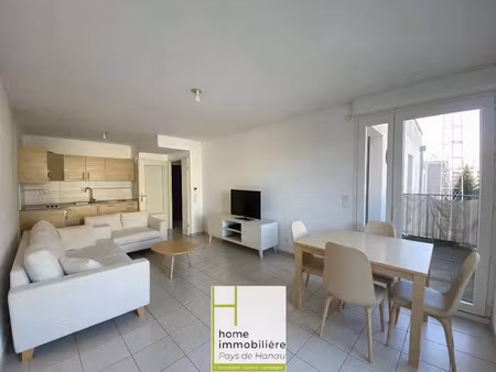 vente appartement 2 pièces 41.9 m² à strasbourg (67000)  174 900 €