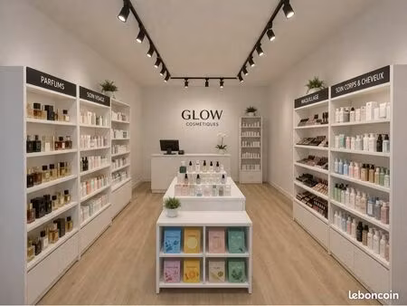 projet boutique cosmétique clé en main – 22 000 euros