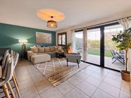 appartement à vendre 3 pièces prevessin moens (01) - cosy en rez-de-jardin – lumineux  cad