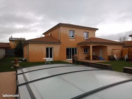 au calme avec piscine - location chez l’habitant à st jean de touslas (69700 beauvallon - 