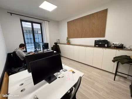 bureau à sous-louer – 16 m² – idéal 4 postes