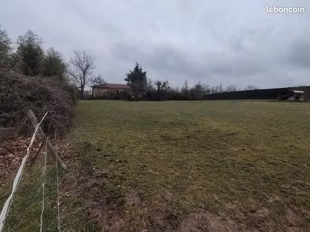 terrain viabilisé 1650m2