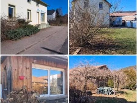 maison d'habitation avec fond de commerce coiffure à vendre