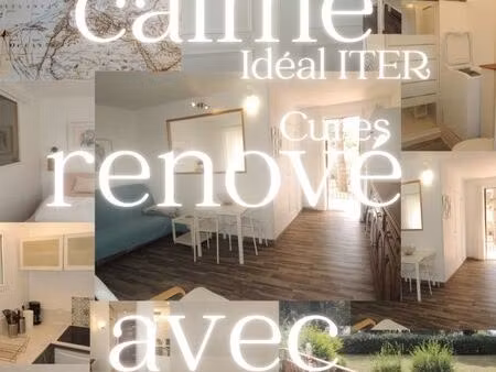 loue joli t2 avec terrasse idéal iter ou mobilité professionnelle