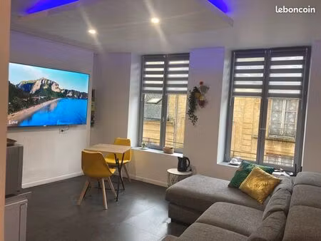 bel appart meublé t3 sedan centre