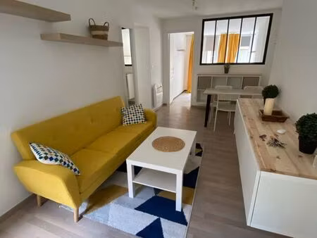 t3 meublé sedan centre