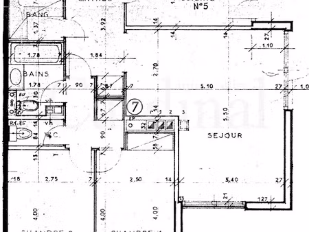 vente appartement 75.02 m² à bailly (78870)  252 000 €