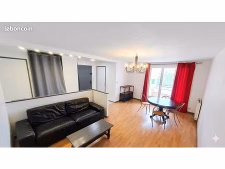 appartement t2 meublé 49 m² avec terrasse et box fermé