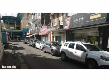 à louer – local commercial 80 m² – rue perrinon – fort-de-france