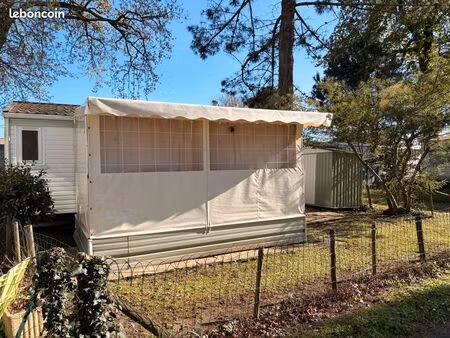 mobilhome 4 personnes tout équipé la tremblade