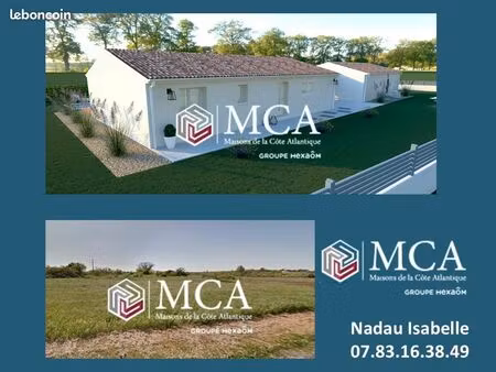 terrain 1 000 m² montlieu la garde