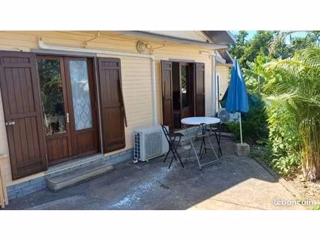 location maison meublée à la rivière saint louis 97421