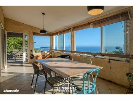 en exclusivité – villa 7 pièces avec vue mer  piscine et terrasse la montagne  sunshine im