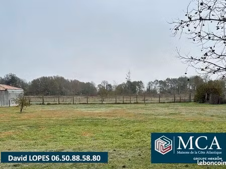 terrain 1 491 m² la roche chalais