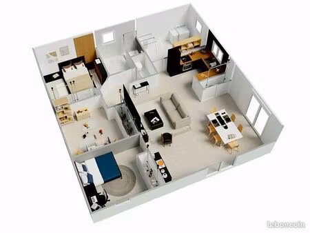 maison 4 pièces 94 m²