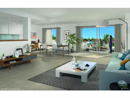 vente appartement 2 pièces 50 m² bussy-saint-georges (77600)