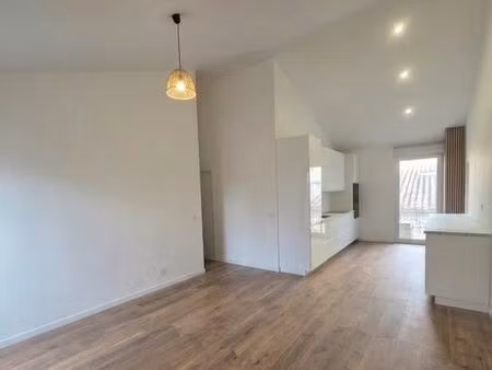 superbe appartement de village rénové avec terrasse et cachet