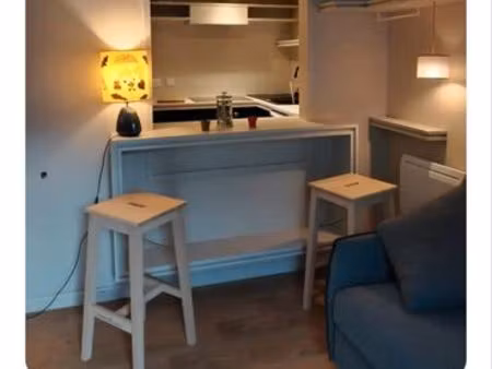 joli studio 2 pas des plages