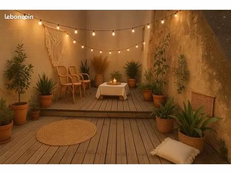 appartement lumineux  3 chambres + terrasse