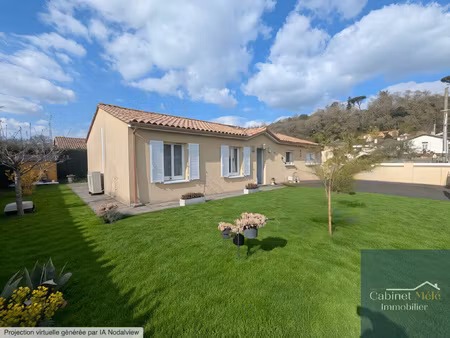 maison récente plain pied de 92m2 avec garage sur terrain de