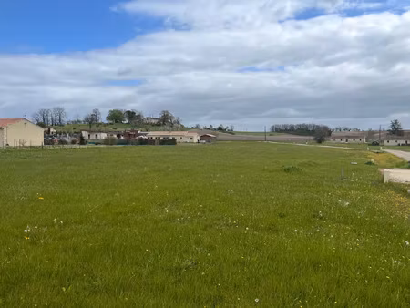 vente terrain à construire 900 m² ribagnac (24240)