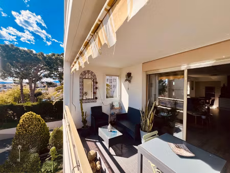 magnifique 3 pieces - val fleuri - vue mer