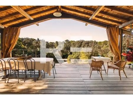 maison d'architecte pleine nature à aubais