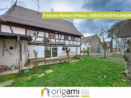 maison 5 pièces en impasse - oberschaeffolsheim