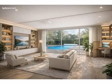 t2 standing en rez de jardin