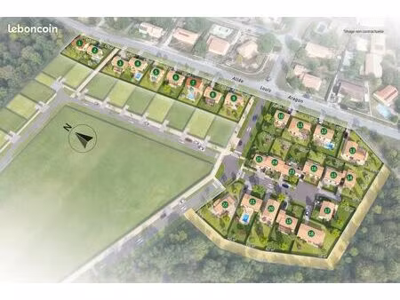 terrain 360 m² le barp