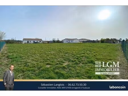 terrain 1 020 m² plagnole